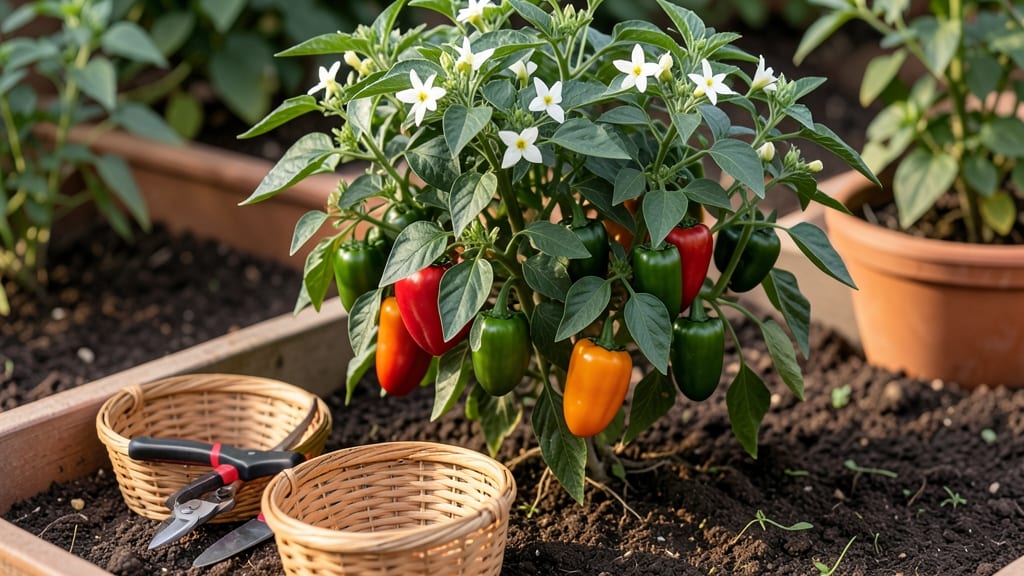 When to Pick Garden Salsa Peppers: Color-Coded Ripeness Stages for Peak Flavor