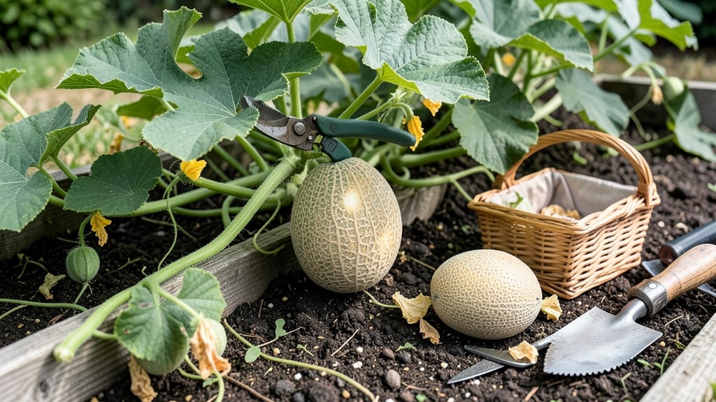 When to Harvest Cantaloupe from Garden: 3 Unmistakable Signs for Peak Ripeness