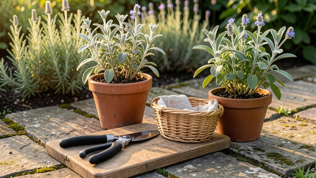 How to Harvest Sage Herb: Leaf Rub Test for Peak Flavor and Regrowth Hacks