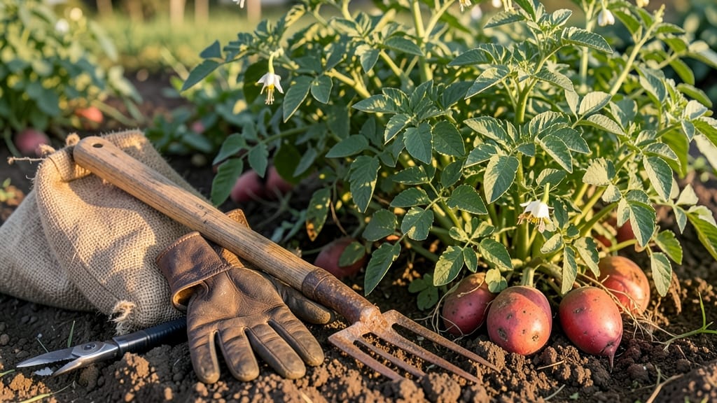 Red Potato Harvest Time: When Skin Slips Easily (3 Signs to Pick Now)