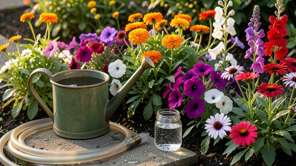 How Often to Water a Flower Garden: Seasonal Guide by Plant Type and Climate