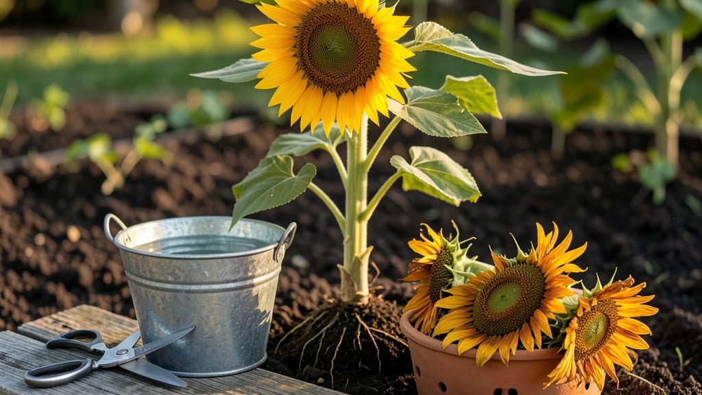When to Harvest Sunflowers for Cut Flowers: Stem Snap Test & Perfect Bloom Stage