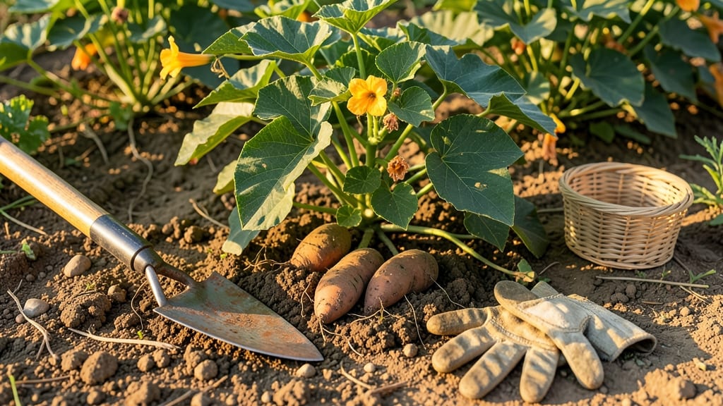 When to Harvest Sweet Potatoes: Skin Slip Test & Root Size Guide