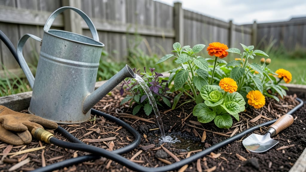 Garden Bed Watering: Smart Drip System Setup for Drought-Proof Plants