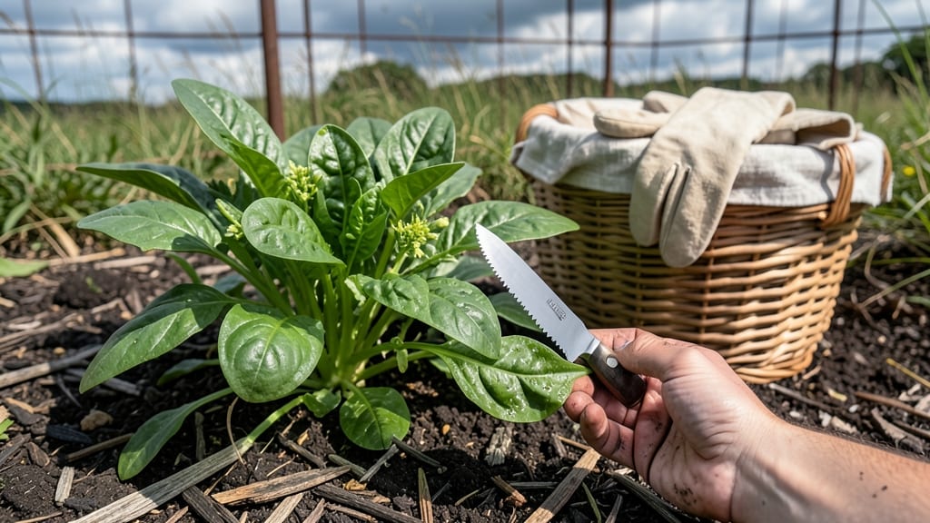 Best Way to Harvest Spinach: When Leaves Are 4-6 Inches & Soil Is Cool
