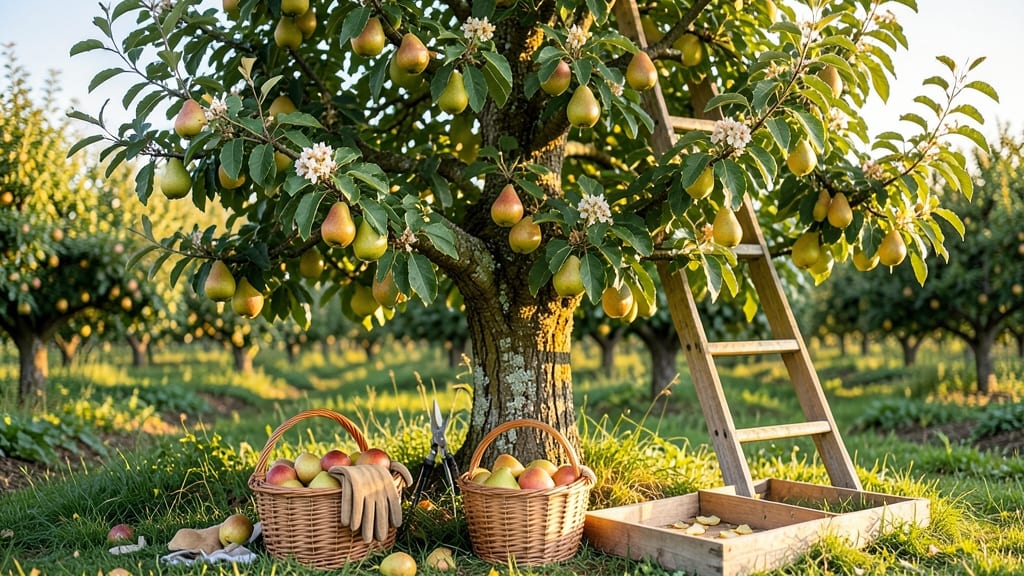 What Month Do You Harvest Pears: Ripeness Stages by Variety and Climate Zone