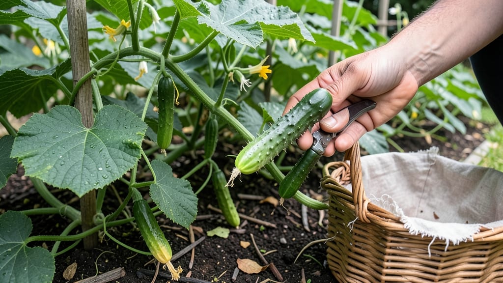 When to Harvest Cucumbers With Prickly Skin: 3 Tactile Tests for Peak Crunch