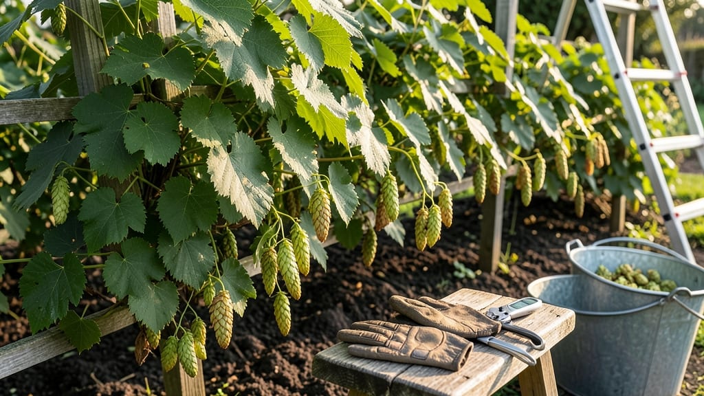 Hops Harvest Time: Cone Ripeness Tests That Guarantee Maximum Alpha Acid Yield