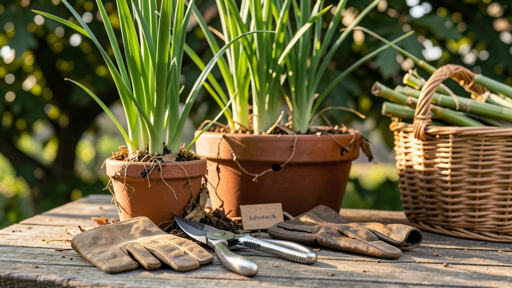 How to Harvest Lemon Grass: When Stems Bend Without Snapping