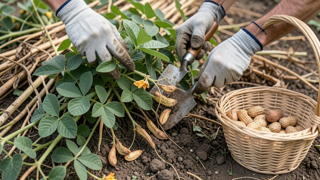 How to Know When to Harvest Peanuts: Shell Color Shift and Soil Dig Test