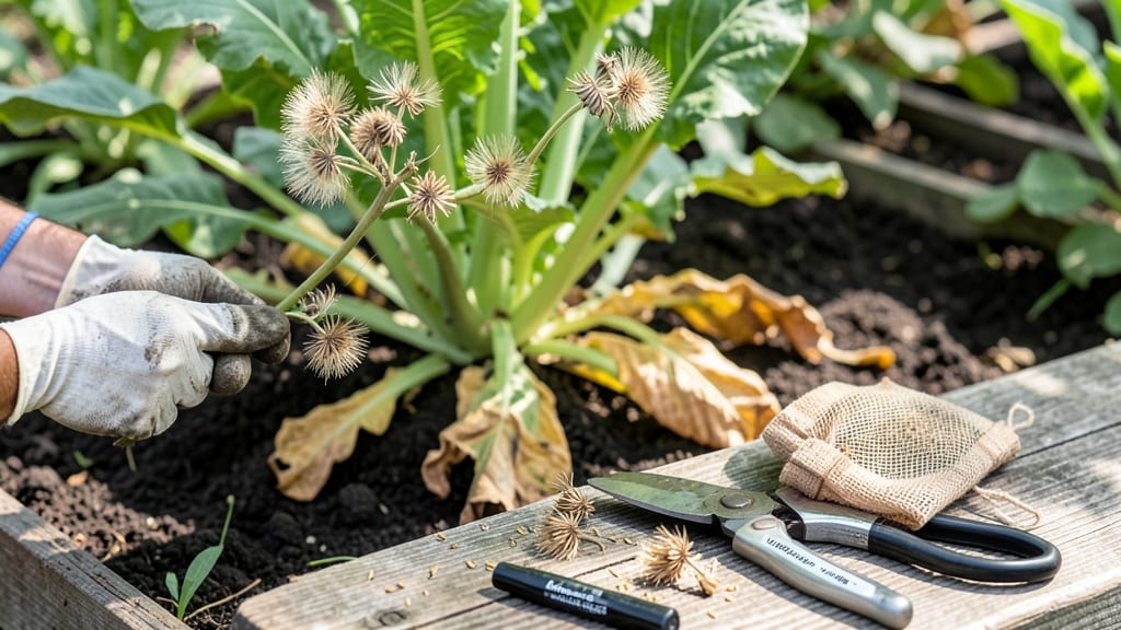 When to Harvest Lettuce Seeds: Dry Stem Test for Maximum Viability