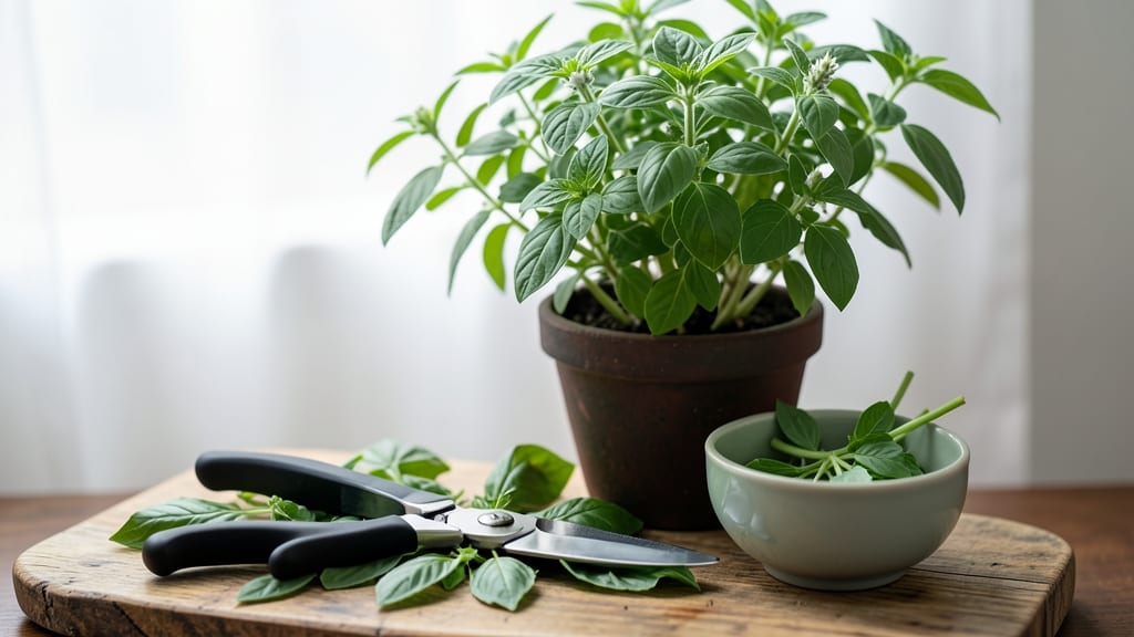 How to Harvest Holy Basil: Leaf-by-Leaf Guide for Maximum Potency