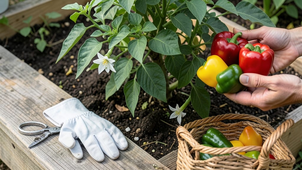 When to Pick Peppers From Garden: Color-Coded Ripeness Chart for Perfect Flavor