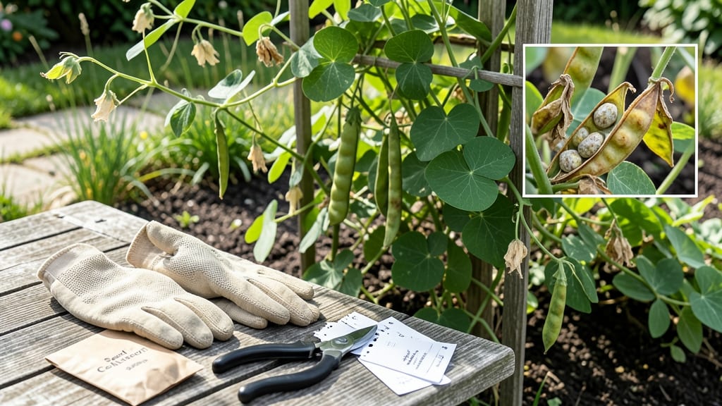 How to Harvest Sweet Pea Seeds: Twist-and-Snap Test for Perfect Ripeness