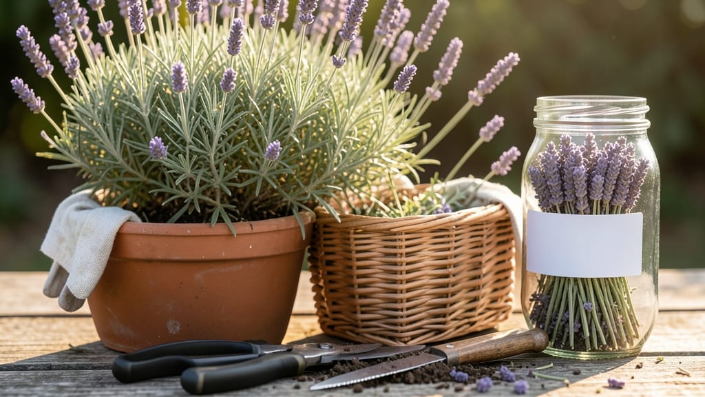 How to Harvest English Lavender: Bud Clusters Fully Opened for Peak Fragrance